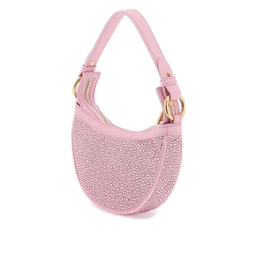 VERSACE Repeat Mini Hobo Bag With Crystals - Picture 2 of 3